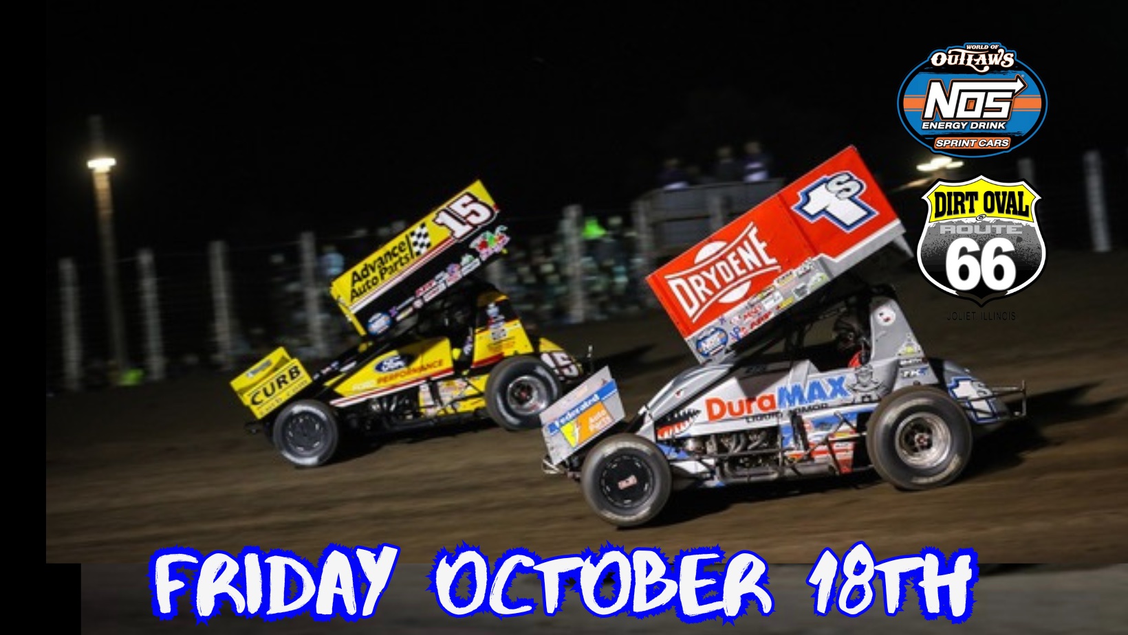 World of Outlaw Sprint Cars Friday October 18th