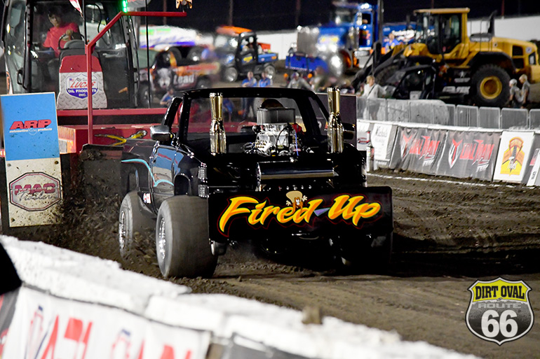four wheel drive truck pulling