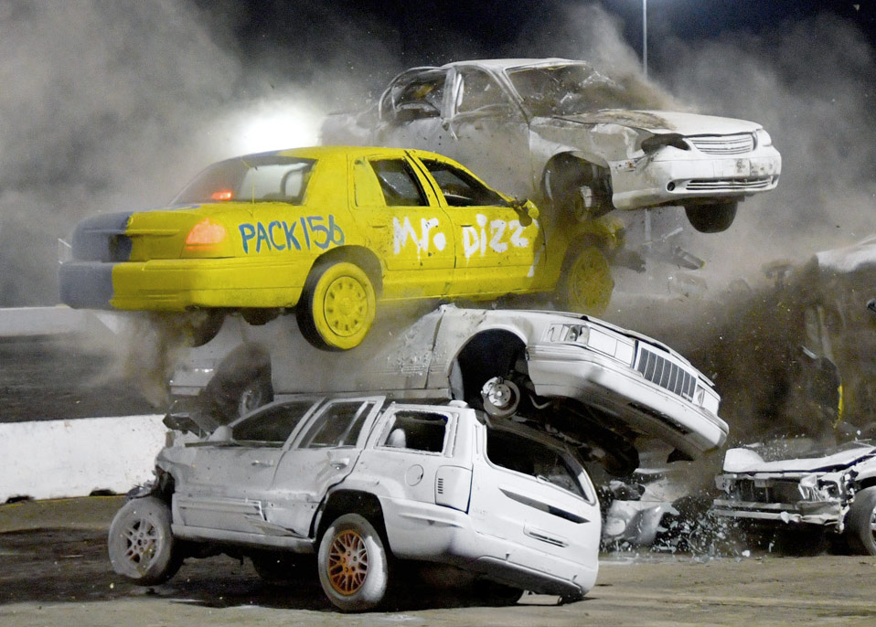 flying car stunt