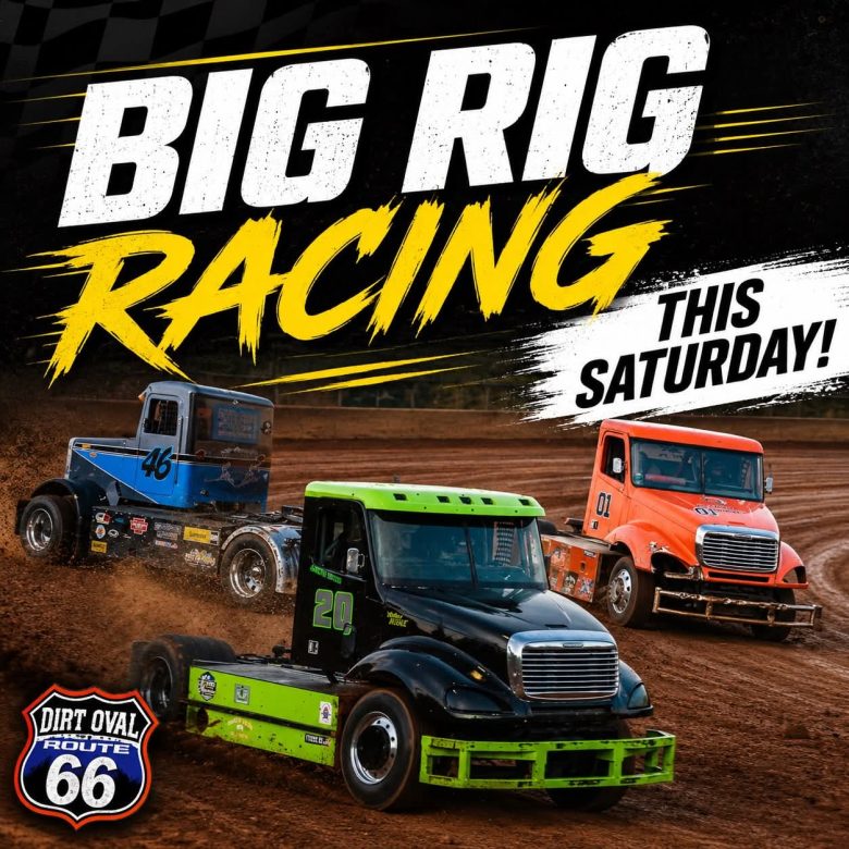 semi truck racing saturday