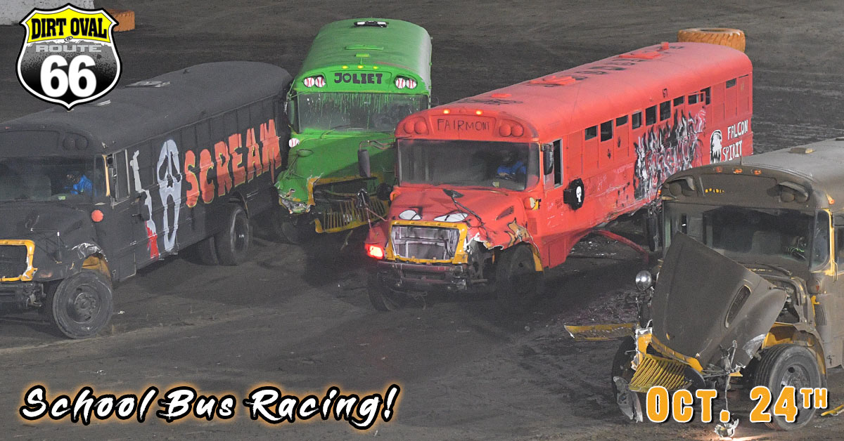 school bus racing near me